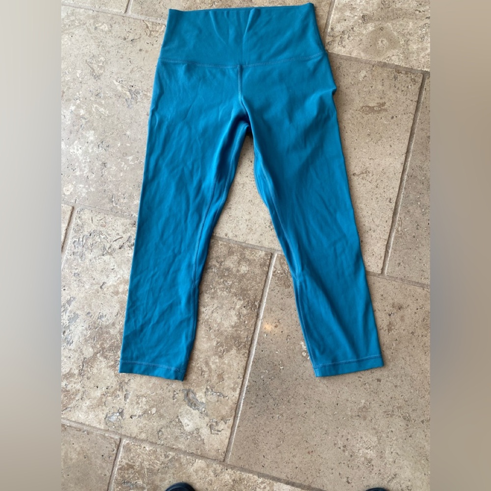 Lululemon Athletica align Ocean Blue Leggings
